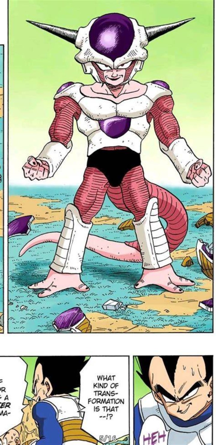 Does Frieza ever train?