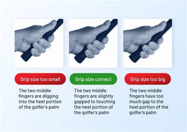 Does golf club grip size matter?