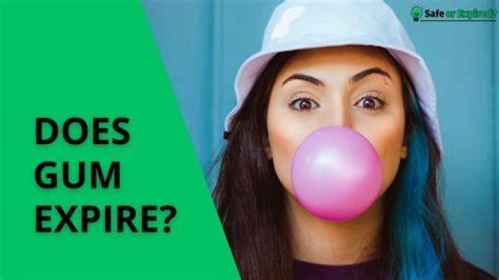 Does gum expire?