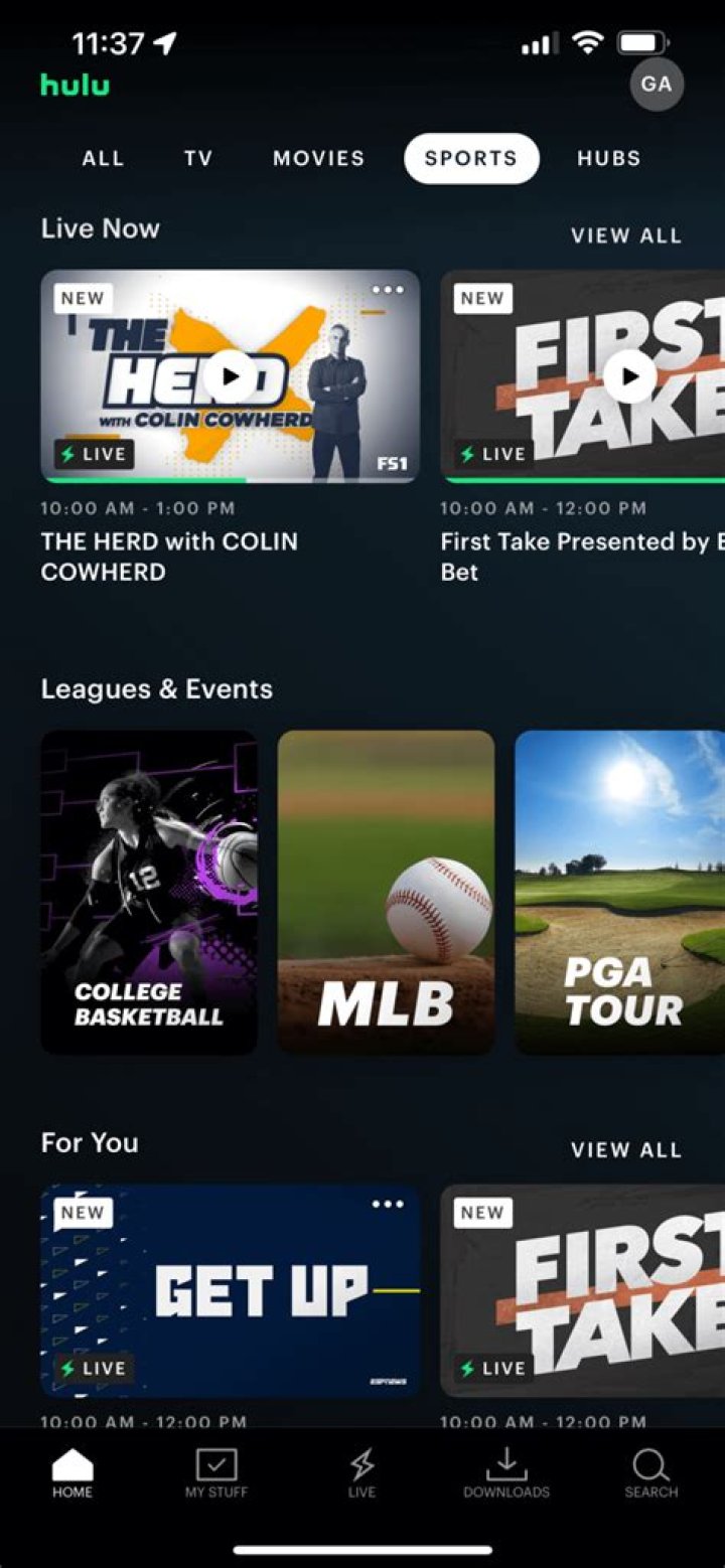 Does Hulu live have Fox Sports?