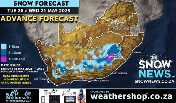 Does it snow in Lesotho Africa?