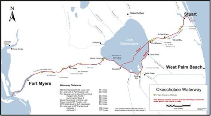 Does Lake Okeechobee waves?