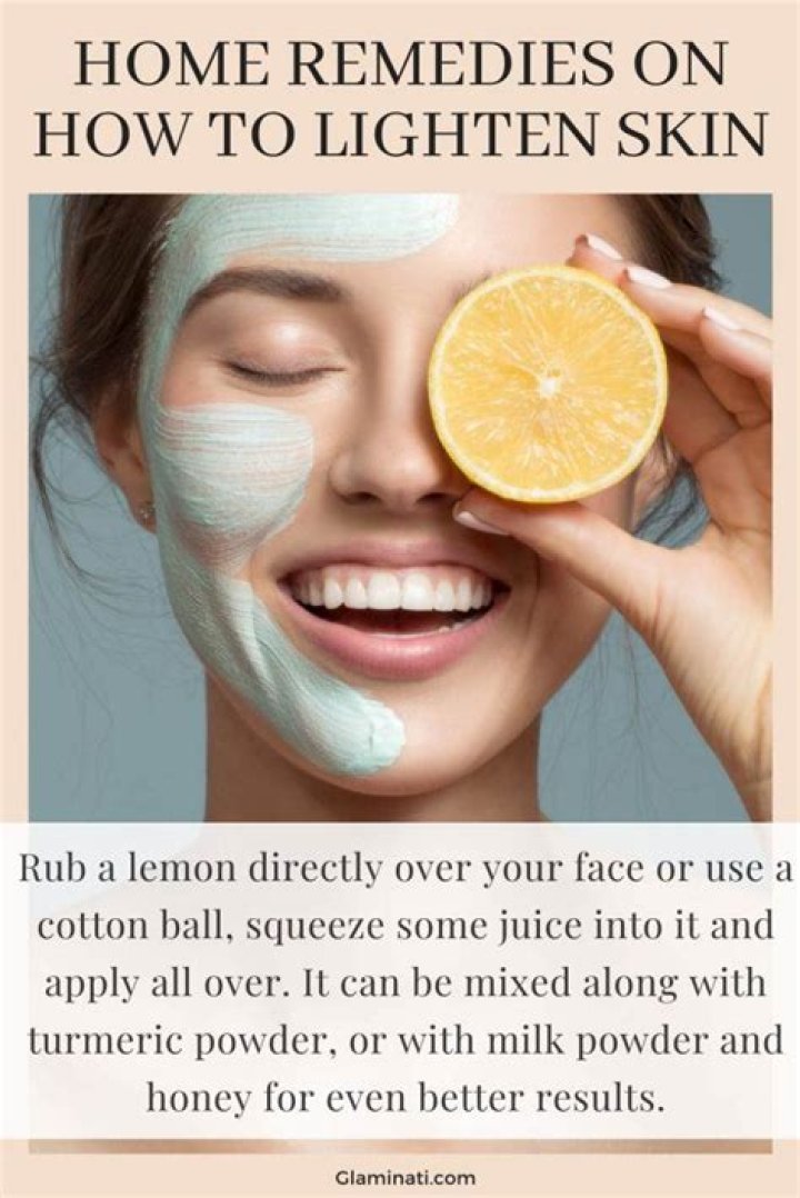 Does lemon lighten skin permanently?