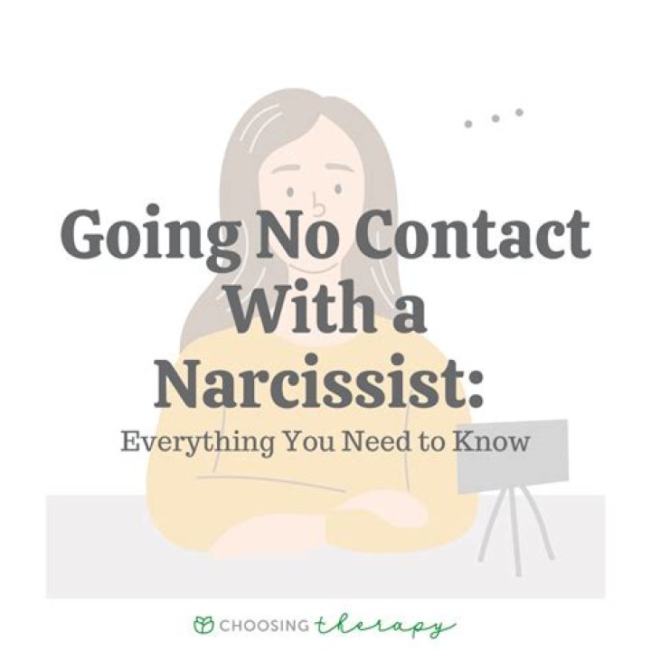 Does no contact work on a narcissist?