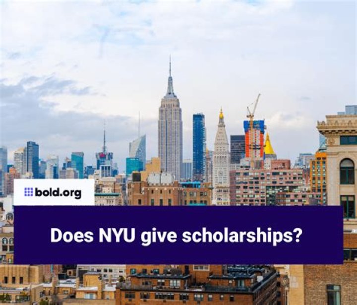 Does NYU Stern give scholarships?