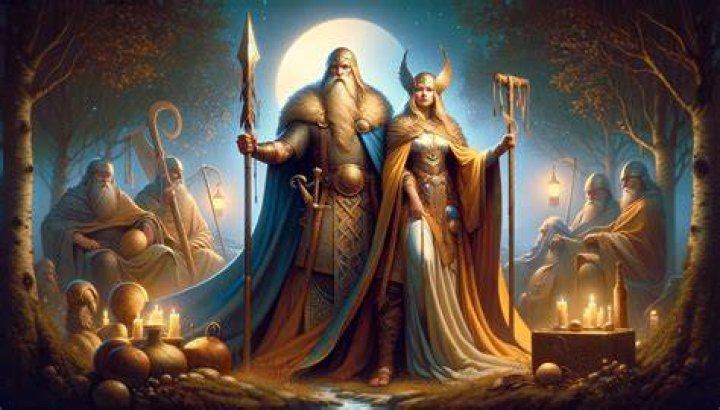Does Odin have two wives?