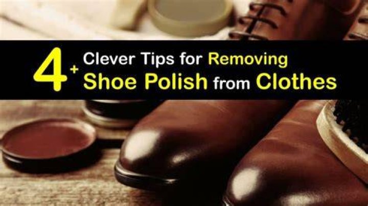 Does rubbing alcohol remove shoe polish?