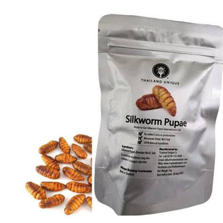 Does silkworm taste good?