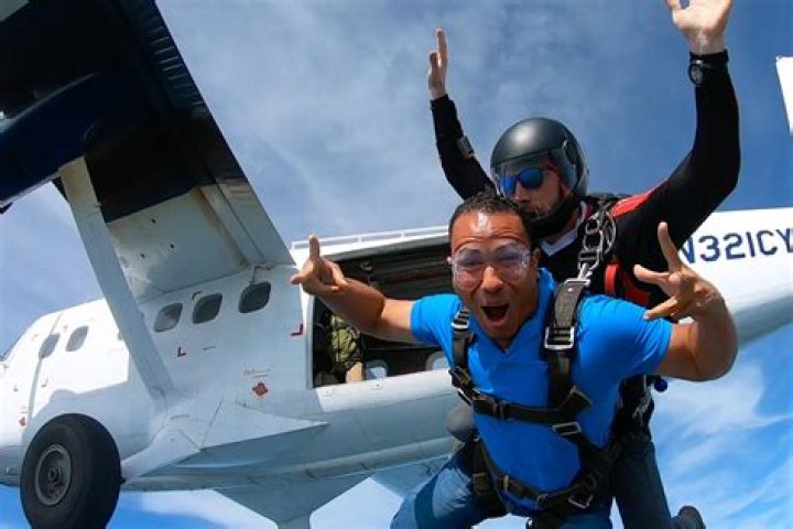Does skydiving raise money?