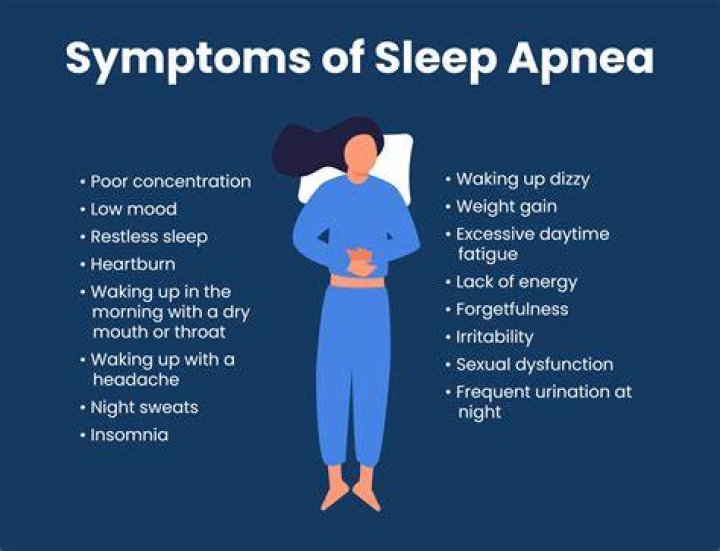 Does sleep apnea cause low oxygen during the day?