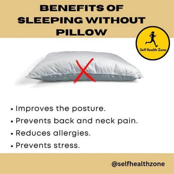 Does sleeping without a pillow help forward head posture?