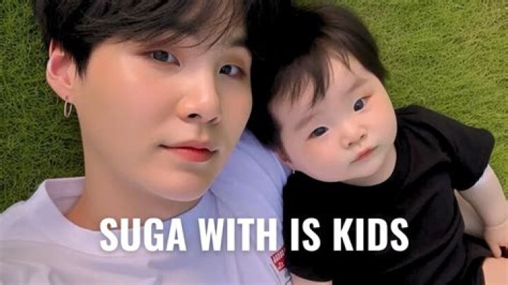 Does Suga have a kid?