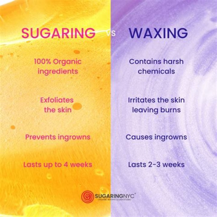 Does sugar waxing lighten skin?