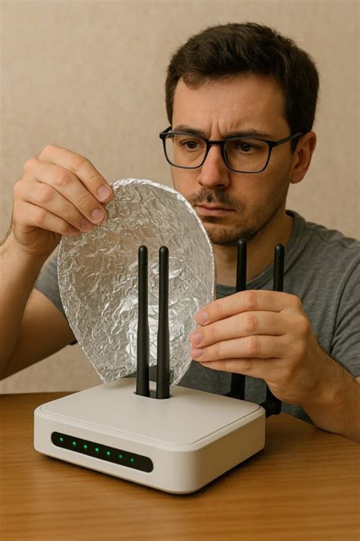 Does tin foil reflect WiFi?
