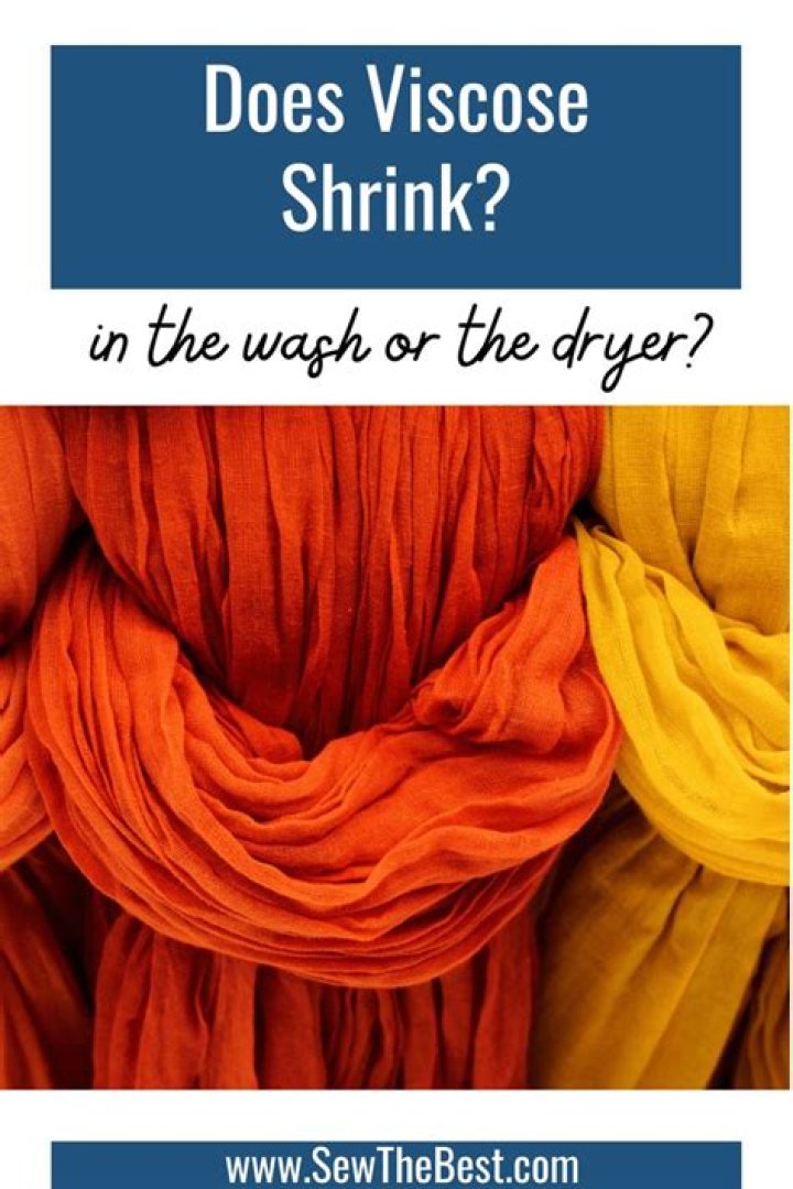 Does viscose shrink every time you wash it?