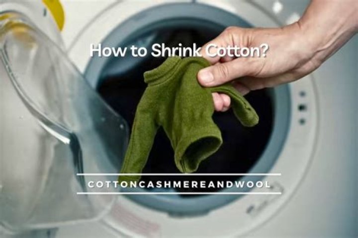 Does warm water shrink cotton?