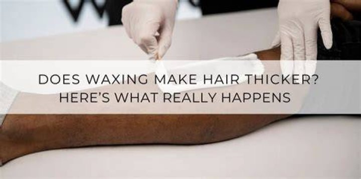 Does waxing make skin dark?