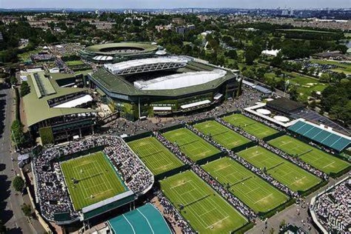 Does Wimbledon courts get used during the year?