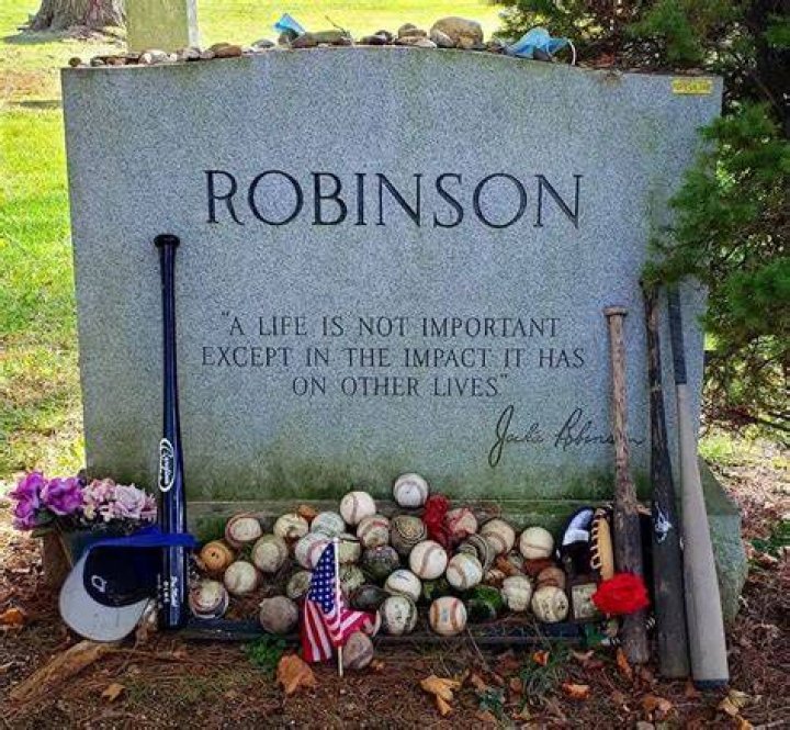 Has Jackie Robinson died?