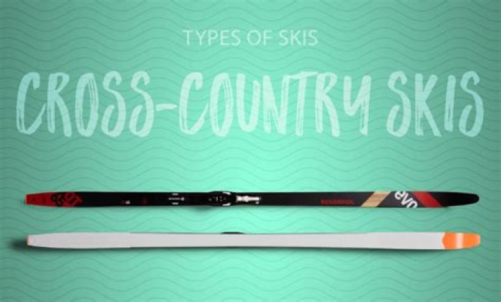 How are cross country skis different?