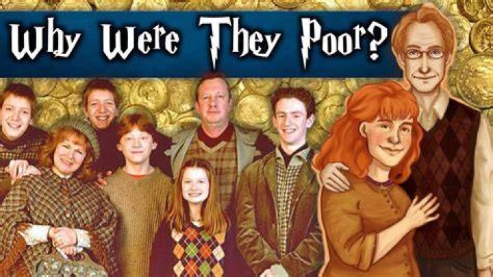 How are the Weasleys poor?