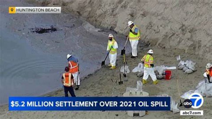 How big was the Huntington Beach oil spill?