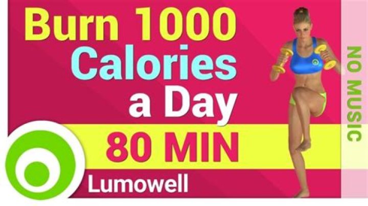 How can I burn 1000 calories?