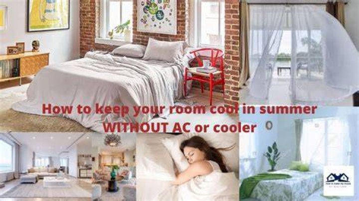 How can I cool down my room fast?