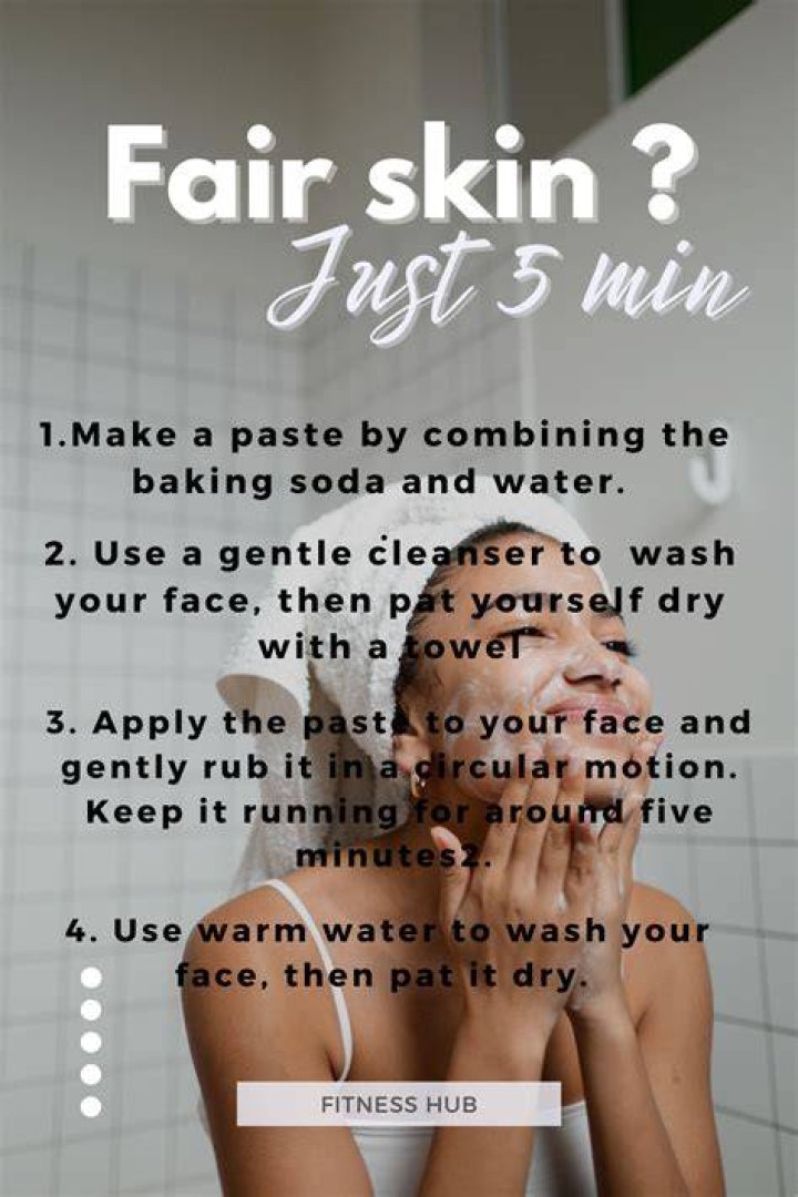 How can I get fair skin in 5 minutes?