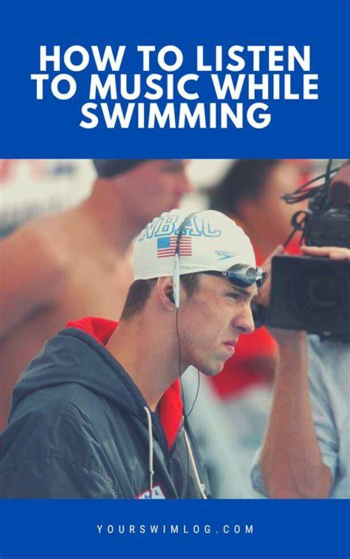 How can I listen to music while swimming?