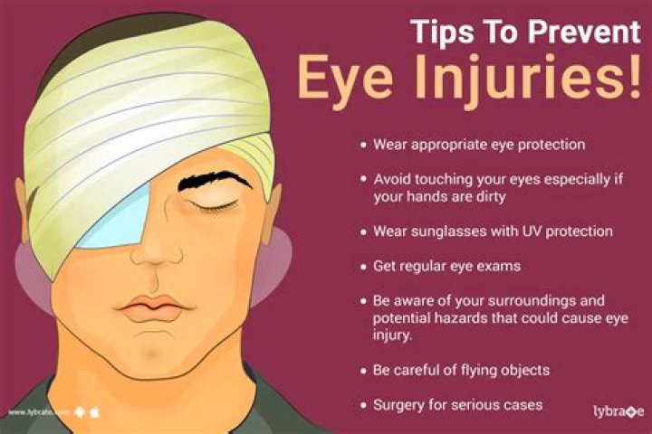 How can I protect my eyes while running?
