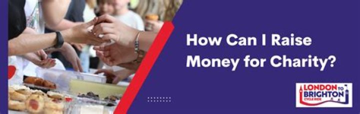 How can I raise money for charity?