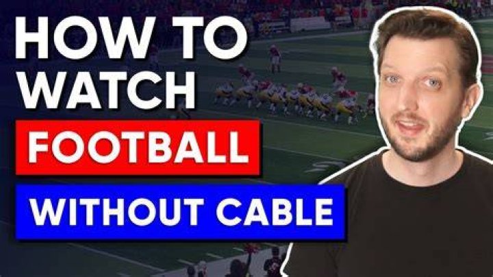 How can I watch football without cable UK?