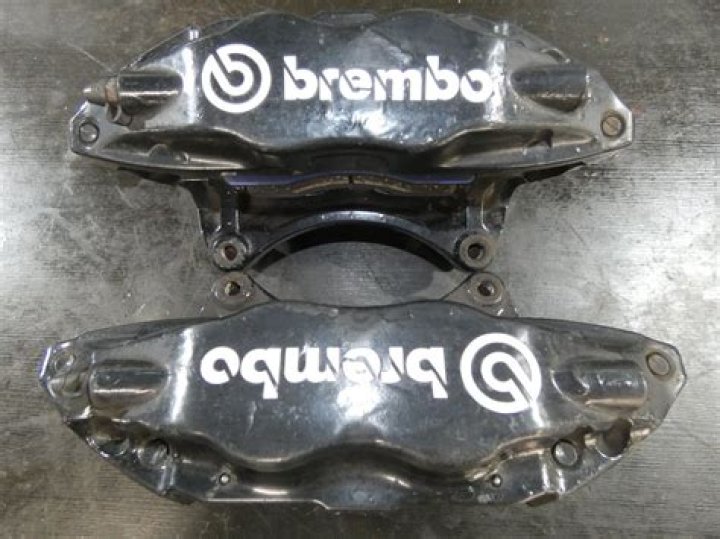 How can you tell a real Brembo caliper?