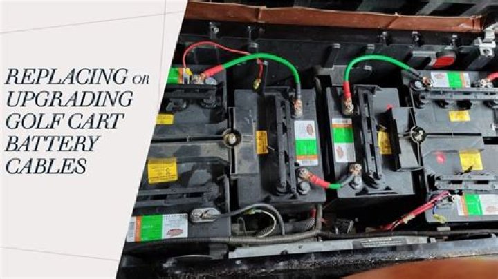 How can you tell if a golf cart battery is bad?