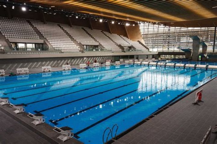 How deep is an Olympic pool Tokyo?