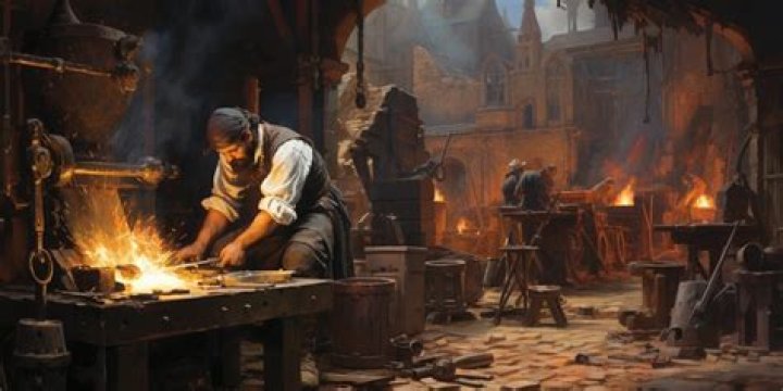 How did blacksmiths make steel?
