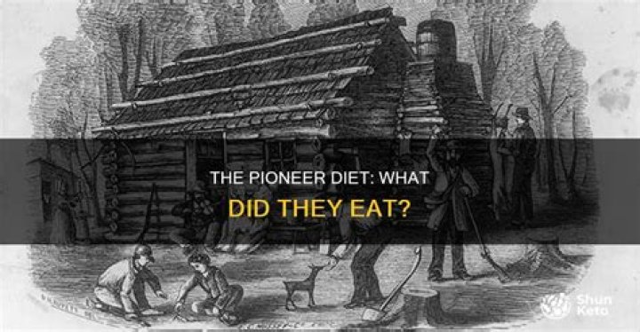 How did pioneers store meat?