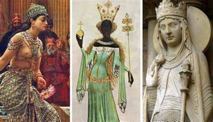 How did the Queen of Sheba look?
