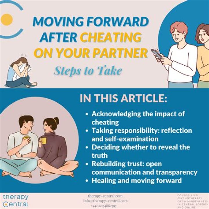 How do I find peace after being cheated on?