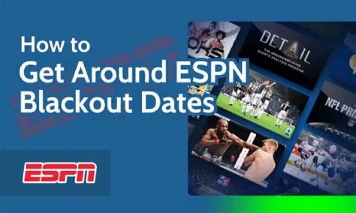 How do I get around ESPN blackout restrictions?