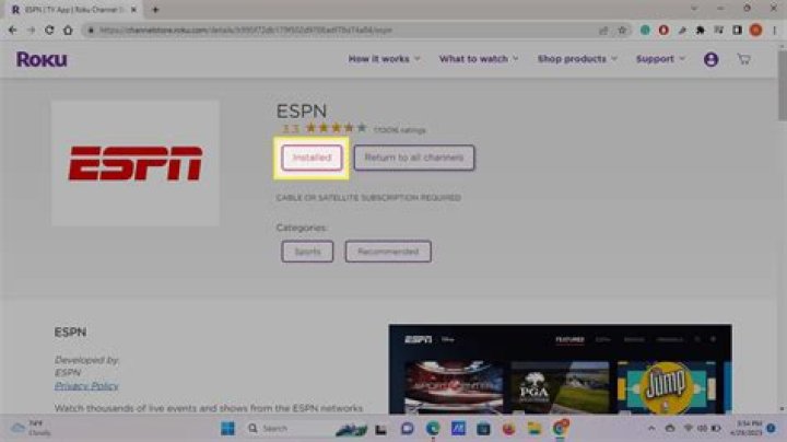 How do I get free ESPN Plus on Roku?
