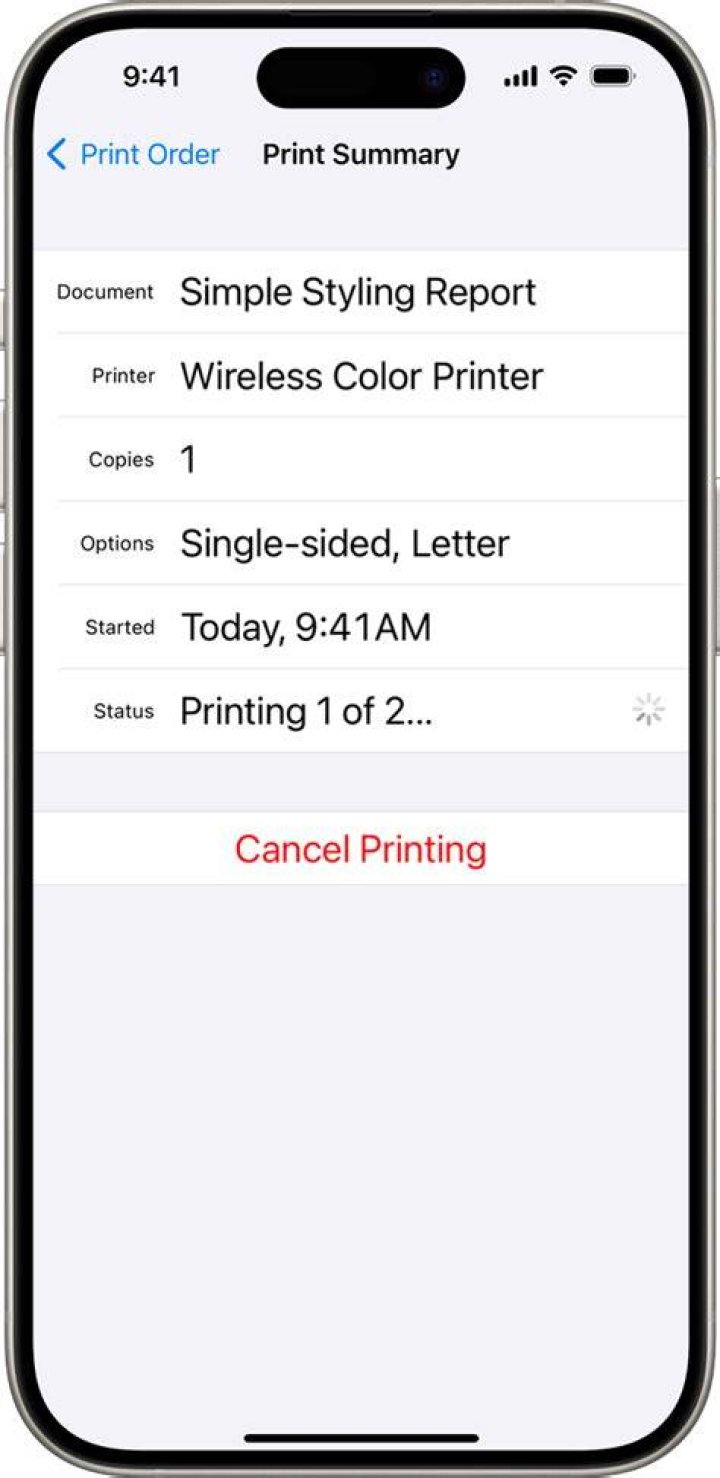 How do I get my iPhone to find a printer?