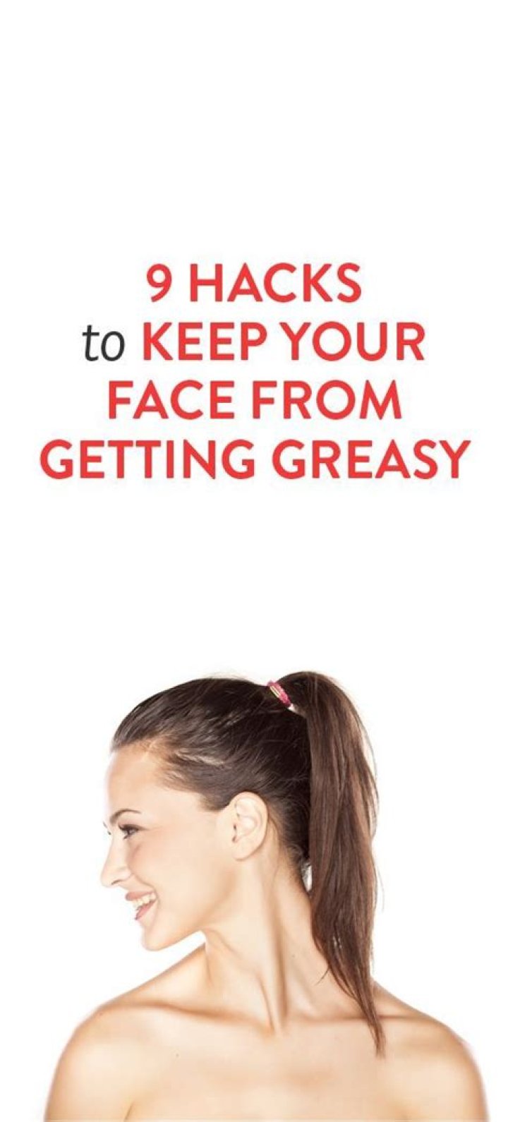 How do I keep my face from getting shiny without makeup?