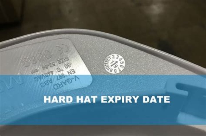 How do I know if my safety helmet is expired?