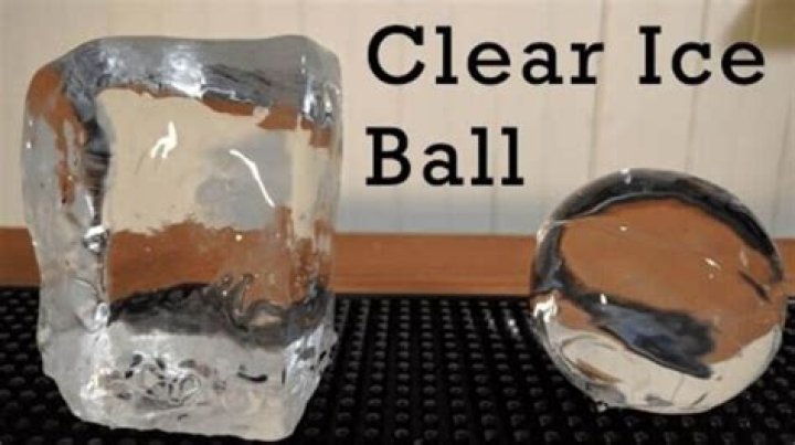 How do I make my ice balls clear?