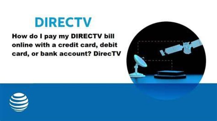 How do I pay my DIRECTV bill online?