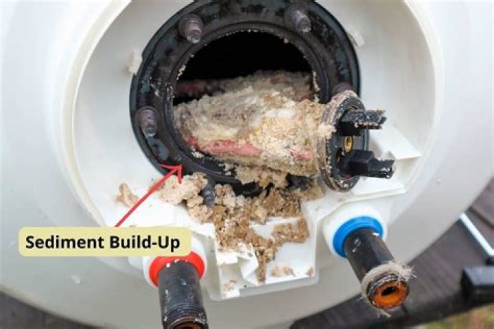 How do I stop sediment build up in my water heater?