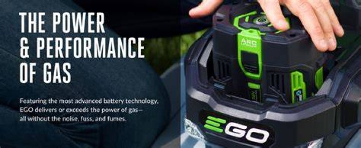 How do I store my ego battery for the winter?