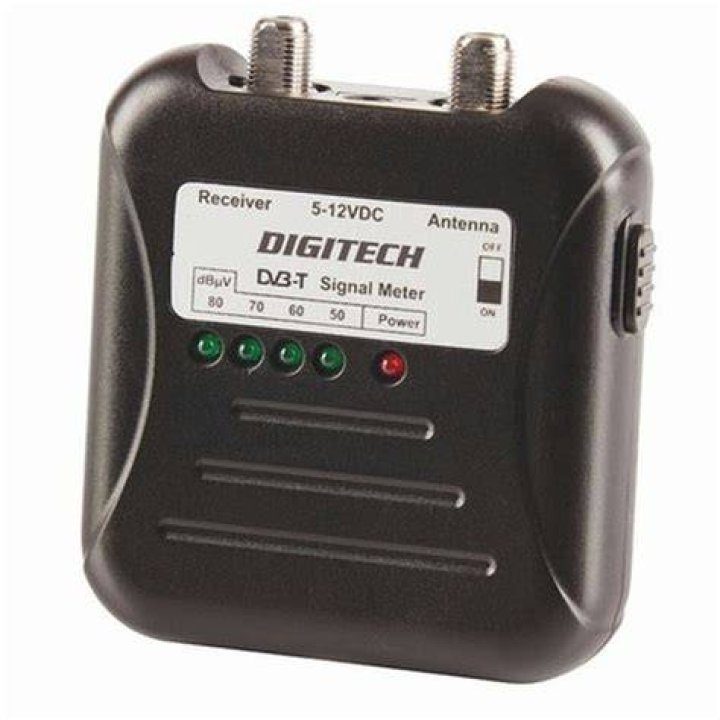 How do I test my digital TV signal strength?